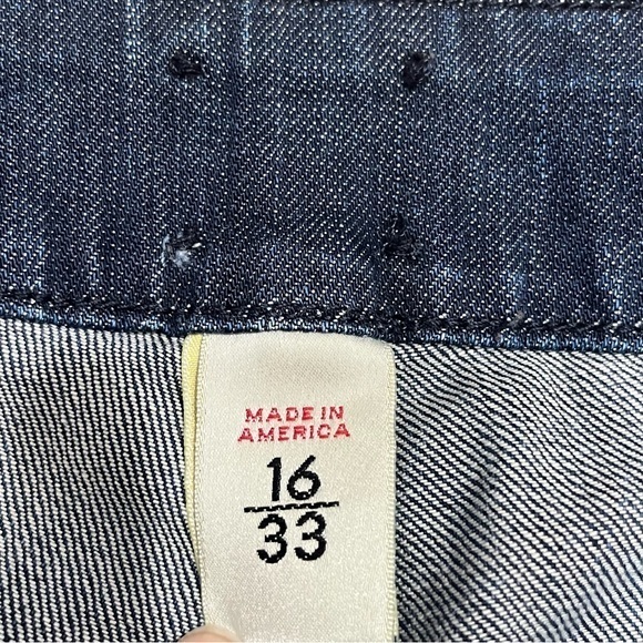 Lucky Brand Sailor Moon Wide Leg High Rise Blue Jeans‎ Flared 36x33 USA Stretch - Picture 2 of 11